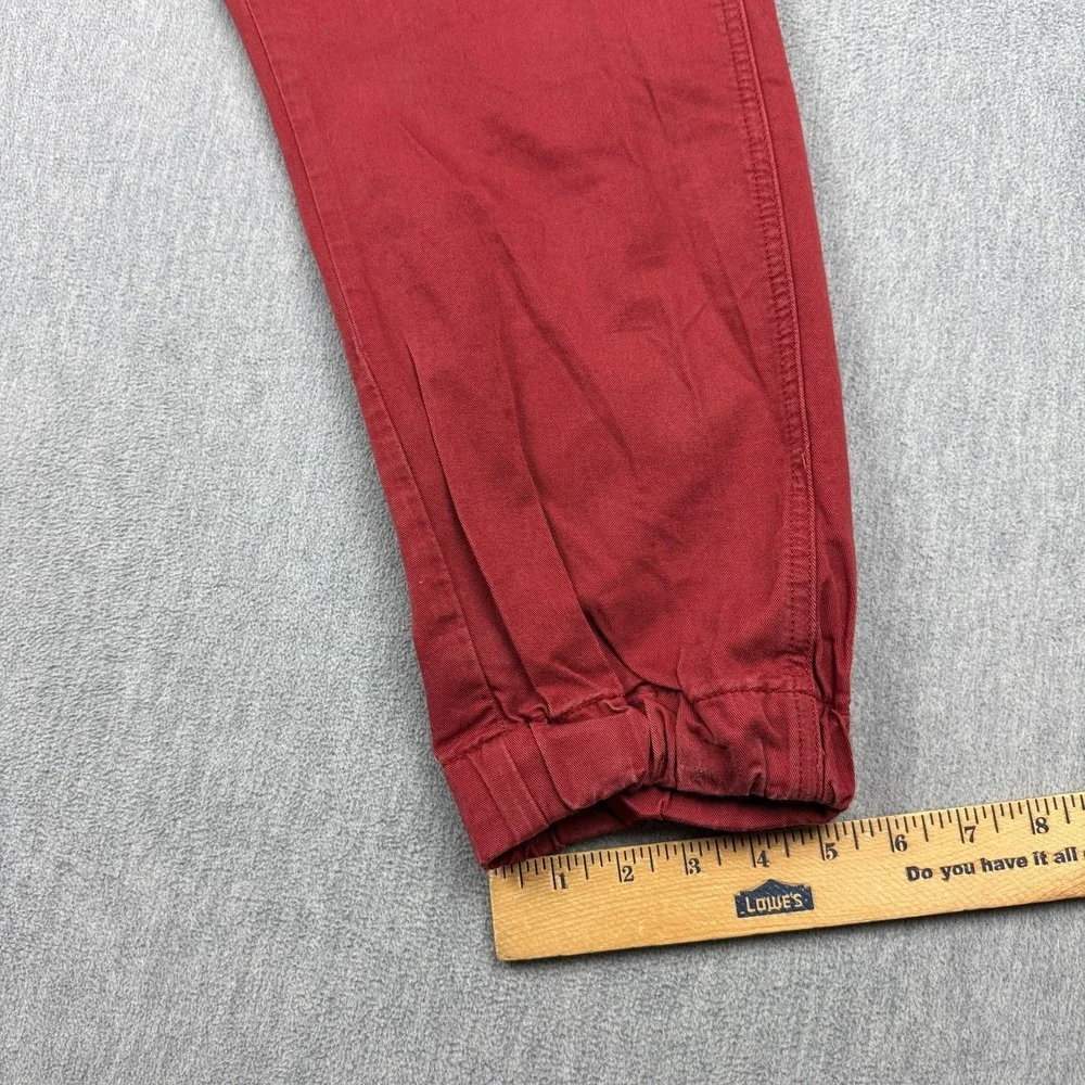 Levis Pants Mens 38x30 Red‎ Jogger Two Horse Tapered Workwear Canvas Classic